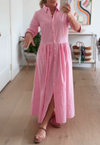 Comfy Oversize Check Dress