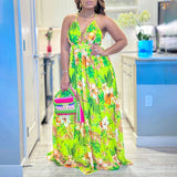 Breezy Floral Vacation Dress