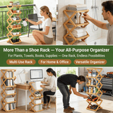 The 9-Tier No-Assembly Bamboo Rack !??