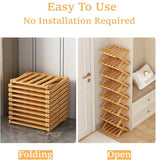 The 9-Tier No-Assembly Bamboo Rack !??