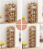 The 9-Tier No-Assembly Bamboo Rack !??
