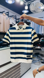 Men's Striped Short-Sleeve Shirt