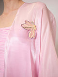 Elegant Butterfly Decorated Two Piece Dress